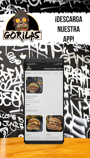Gorilas Screen 2