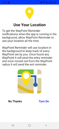 Stopping Points Reminder Screen 2
