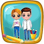 Learn How to Draw Famous Boys and Girls Apk