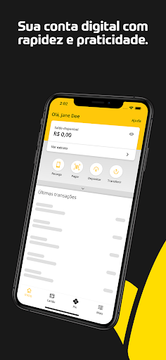 Android application Vally Bank screenshort