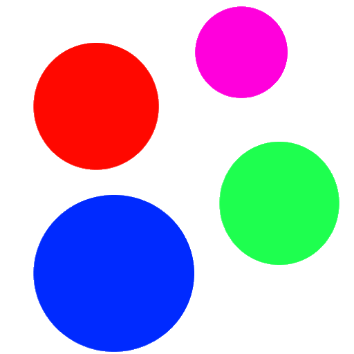 Super Usual Bubbles 2D logo