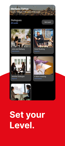 Learn Turkish - A1,A2, B1,B2. Screen 2