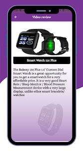 Smart Watch 116 Plus Guide
