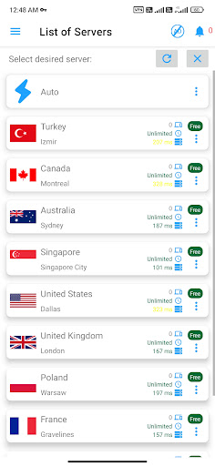 Guardex VPN :Fast Secure Proxy Screen 2