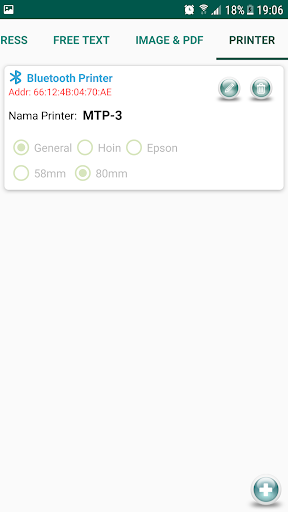 PrinterA: ESC/POS Print Driver Screen 3