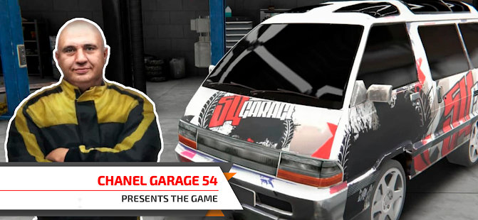 Code Triche Garage 54 - Car Geek Simulator APK MOD Astuce screenshots 1