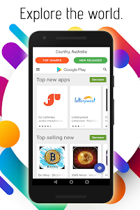 Play Store Country Change App