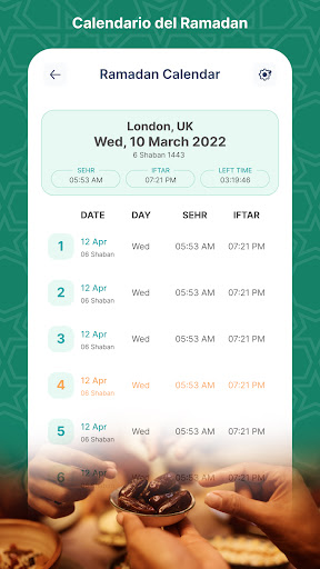 Anteprima dell'app