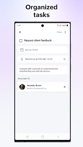 Screenshot of Zoho Solo: For Solopreneurs