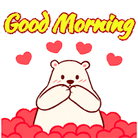 Good morning and night Sticker