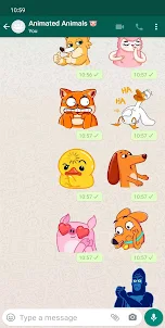 Animals Stickers WAStickerApps