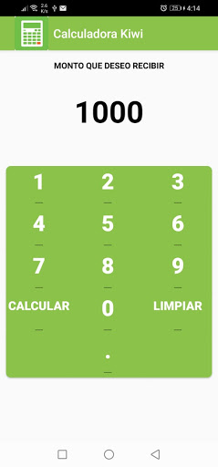 Calculadora KiWi Sin Anuncios