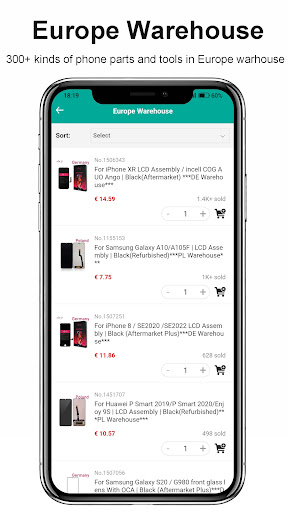 Android application Teevo screenshort