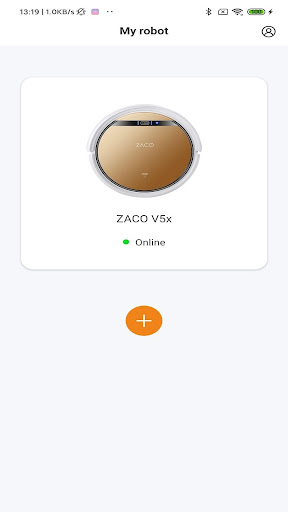 Android application ZACOHome screenshort