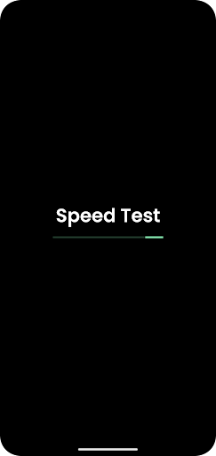 Android application Internet speed tool screenshort
