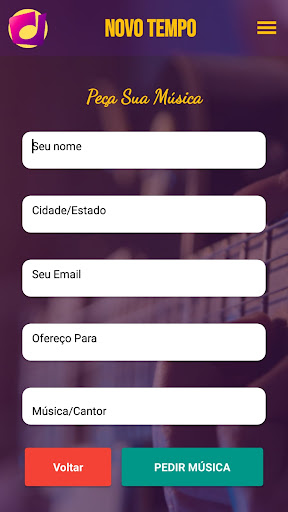 Web Radio Novo Tempo Screen 2