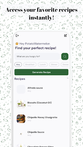 Android application Cookbook: Modern & Simple screenshort
