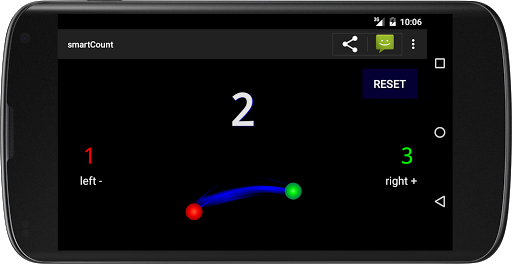 Android application smartCount screenshort