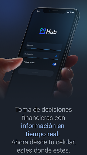 Android application Infosel Hub app screenshort