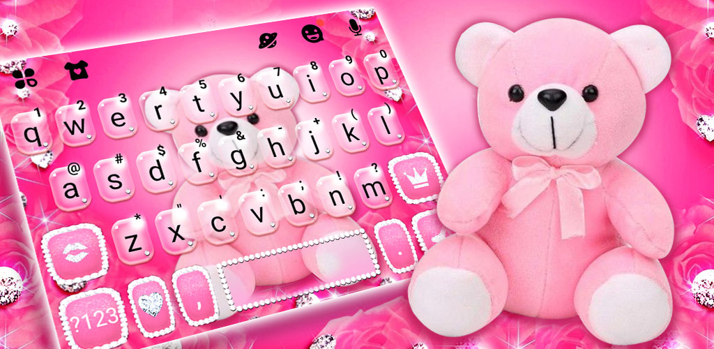 Pink Bear Luxury 키보드 백그라운드- Android 앱 개인화를위한 최신 버전 1.0