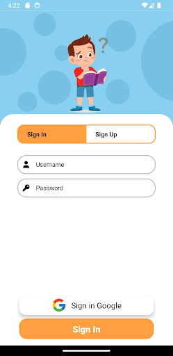 Android application IQ Quiz screenshort