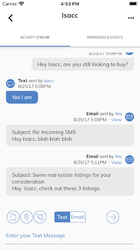 Leverage Agent App Screen 3