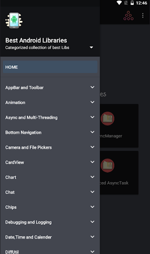 Screenshot of Cool Android Libraries
