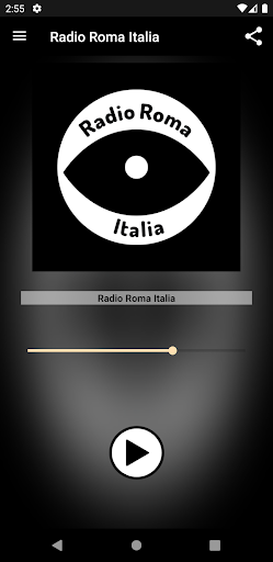 Android application Radio Roma Italia screenshort