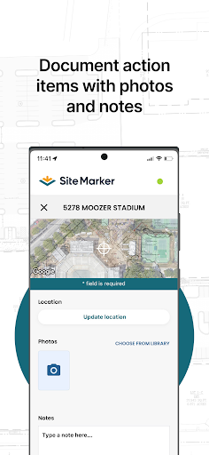 Site Marker Screen 3