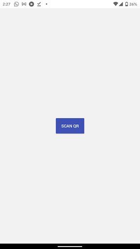 Android application VeranstaltungsButler Scanner screenshort
