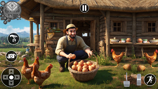 Chicken Farming Egg Farm Game Screen 2