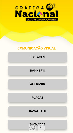 Android application Gráfica Nacional PVH screenshort