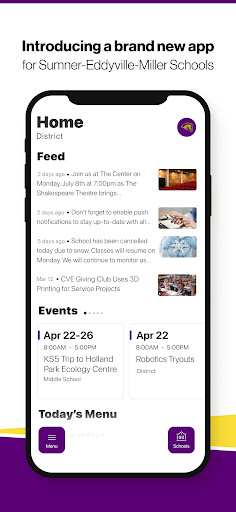 Android application SEM Schools screenshort