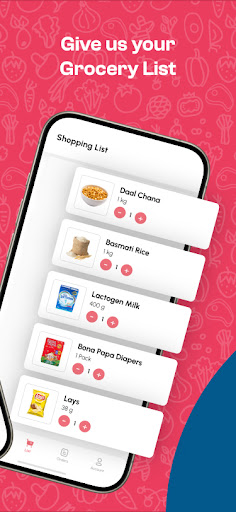 SabBachao - Grocery Delivery Screen 3