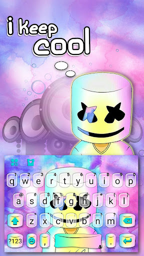 Android application Dj Galaxy Cool Man Keyboard Th screenshort