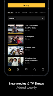 Filmzie – Movie Streaming App Captura de tela