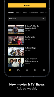 Filmzie – Movie Streaming App Schermata