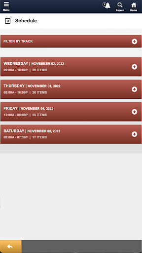 NYLA Conferences Screen 2