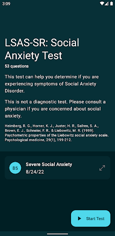 Social Anxiety Testのおすすめ画像4