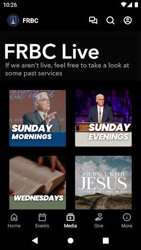 Franklin Road Baptist Church Screen 3