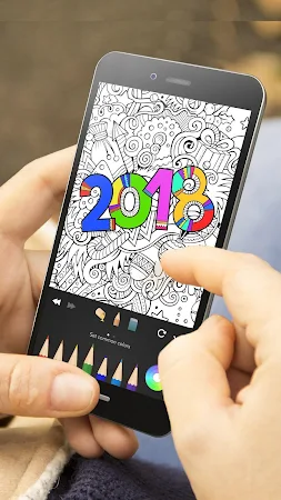 Game screenshot 2022  Christmas Coloring Book apk download