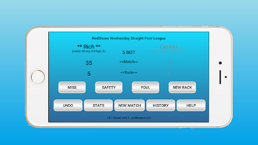 Android application 14.1 Scorer screenshort