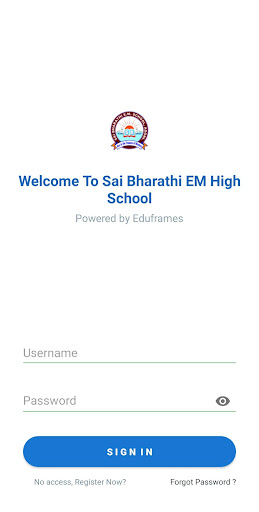 Android application Sai Bharathi EM High School screenshort