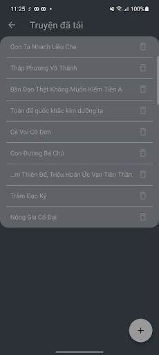 Nghe truyện audio Novel Reader Screen 3