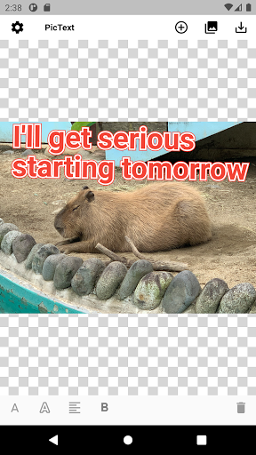 PicTelop - Text on Photos Screenshot 1 - AppWisp.com