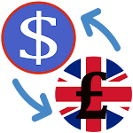 Cover Image of ดาวน์โหลด US Dollar to British pound  APK