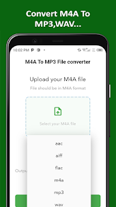 M4A To MP3 Converter - MA4 MP3