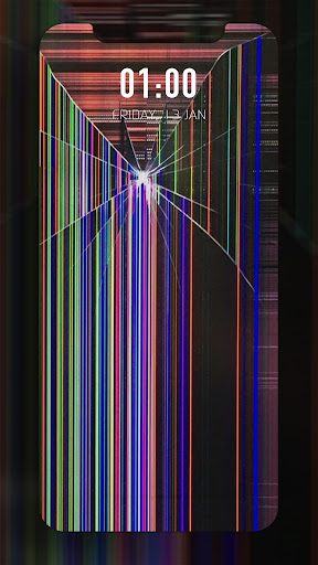 Broken Screen Wallpaper 4K