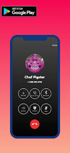 Le chef Pigster fake call