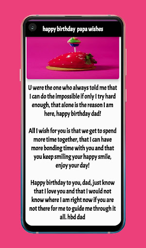 Happy Birthday Papa Wishes Screen 3